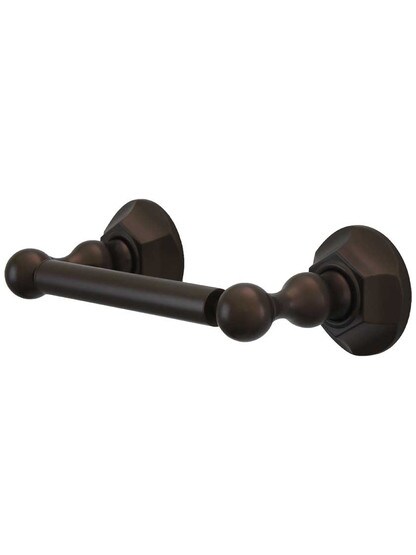 Edwardian Toilet Paper Holder in Oil-Rubbed Bronze.